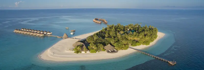 Angaga Island Resort and Spa — aerial view (photo 1 of 8)