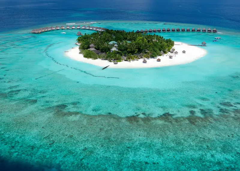 Thulhagiri Island Resort & Spa — aerial view (photo 1 of 8)